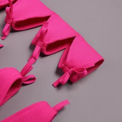 High-End Long Sleeve Cutout Multi-layer Pleated Fashion Sexy Tight Fitting Bodycon Bandage Dress -Deals Toggenix Store 037afc05520b47ee