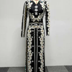 Sexy Floral Printed Turndown Collar Slim Fit Slit Long Dress With Bandana 37 Sexy Floral Printed Turndown Collar Slim Fit Slit Long Dress With Bandana -Deals Toggenix Store 04435fca76d040dd