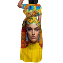 Women Casual Printed Dress -Deals Toggenix Store 0699209be1db06be