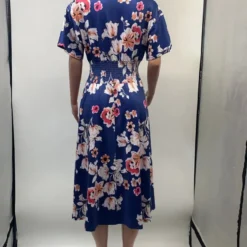 Fashion Digital Print Crossover Dress -Deals Toggenix Store 069c49b2a432f64b