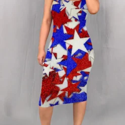 Print Strap Slim Sexy Midi Dress -Deals Toggenix Store 0a53d3d602f5b8e7