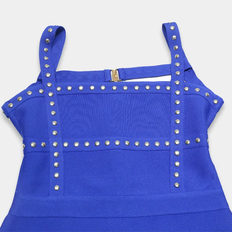 Spring Summer Dress Sexy Straps Hollow Out Bandage Dress Party Dress 5 Spring Summer Dress Sexy Straps Hollow Out Bandage Dress Party Dress - Image 5