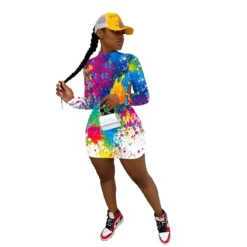 Cool Graffiti Bill Print Long Sleeve Low Back Nightclub Dress 36 Cool Graffiti Bill Print Long Sleeve Low Back Nightclub Dress -Deals Toggenix Store 0ca8d50b392eb1dd