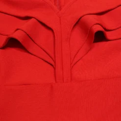 The Red Dress High Sense Party Off Shoulder Bandage Dress 19 The Red Dress High Sense Party Off Shoulder Bandage Dress -Deals Toggenix Store 0d5328204ea412df