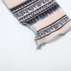 Autumn Women's Sexy Long-Sleeved Mesh Printed High-Waist Slim Fit Short Dress -Deals Toggenix Store 0df2c88215ef9a8d