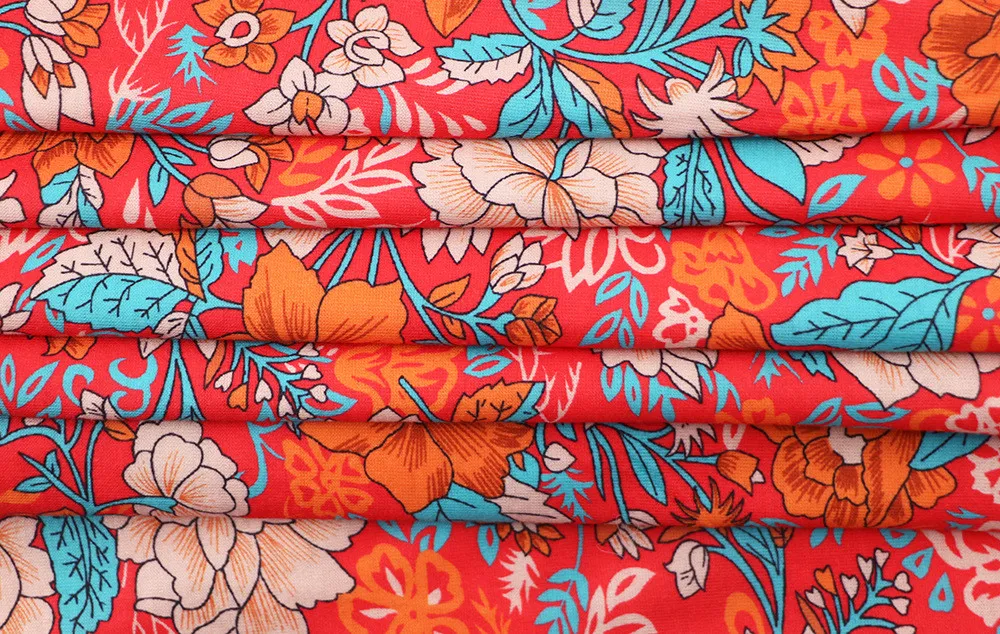 Women's Summer V-Neck Ruffle Sleeve Floral Print Long Dress 17 Women's Summer V-Neck Ruffle Sleeve Floral Print Long Dress - Image 17