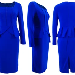 Women Long Sleeve Elegant Bodycon Dress