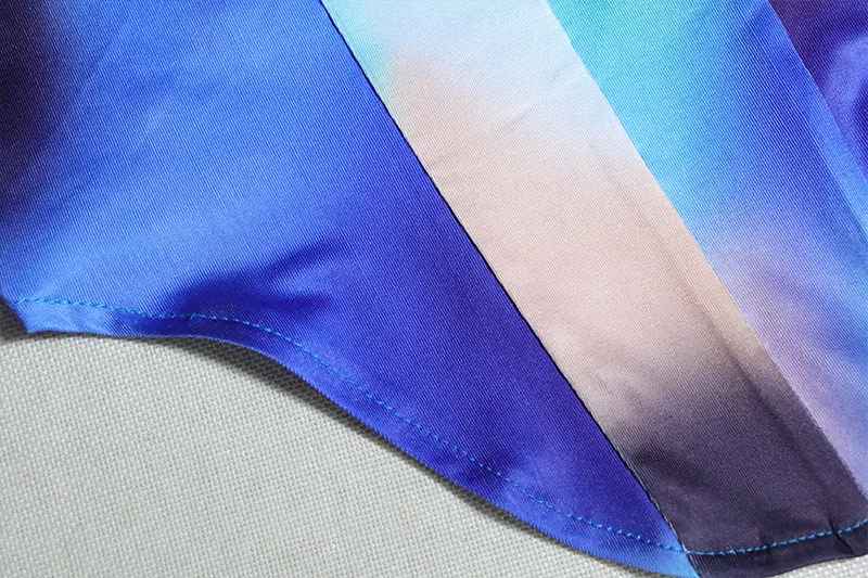 Women Printed Sleeveless Vest Top And Slit Skirt Two-piece Set 13 Women Printed Sleeveless Vest Top And Slit Skirt Two-piece Set - Image 13