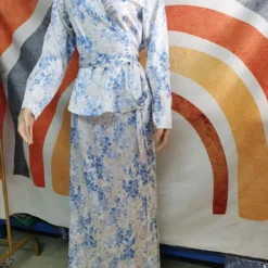 Women's Spring Summer Fashionable Printed Shirt Skirt Casual Two Piece Set -Deals Toggenix Store 156a1c46436bf633