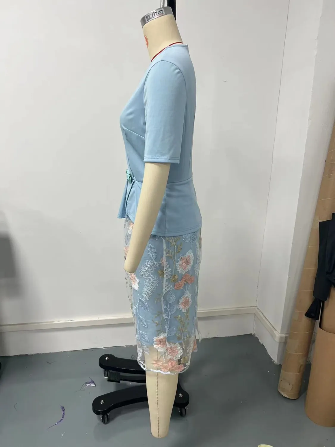 Women Clothinglace Patchwork Bodycon Dress 8 Women Clothinglace Patchwork Bodycon Dress - Image 8