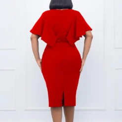 Chic Bodycon Professional Pencil Dress -Deals Toggenix Store 1a6657b34a3d40ab