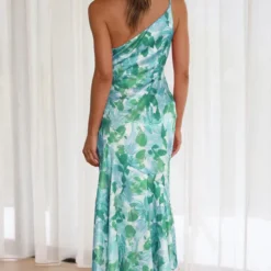 Summer Fashion Chic Slash Shoulder Sling Mermaid Print Dress -Deals Toggenix Store 1b69341123310bef