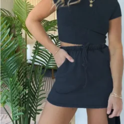 Women Summer Top And Skirt Casual Two Piece Set -Deals Toggenix Store 1e2210a36e36d986