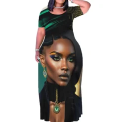 Women Casual Printed Dress -Deals Toggenix Store 1f8a39d5c82532a6