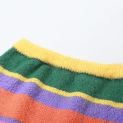 Autumn Women's Sexy Knitting Long-Sleeved Contrast Color Top High Waist Bodycon Skirt Suit For Women -Deals Toggenix Store 1fb73ee443ad57c1