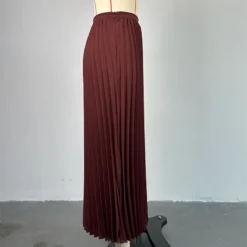 Women's Summer Turndown Collar Vest Top Pleated Skirt Suit -Deals Toggenix Store 23325f4efc4f26ee