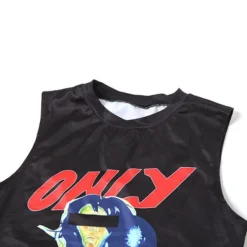 Women's Summer Street Style Print Sleeveless Slim Two Piece Skirt Set -Deals Toggenix Store 25afcf21504bc716