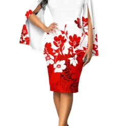 Sexy Fashion Round Neck Printed Women's Dress -Deals Toggenix Store 2aef0e93c7d4ac23