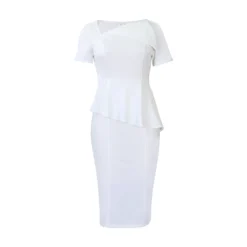 Women's Chic Tonle Fashion Slash Shoulder Dress -Deals Toggenix Store 2d15f8dc033a50df