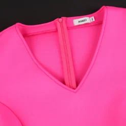 Fake Two Piece Style Cocktail Party Ruffled High Waist Bodycon Dress -Deals Toggenix Store 30b56ecf9d2bebc3