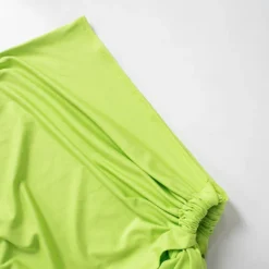 Women Summer Solid Gathered Backless Top And Slit Skirt Casual Two-piece Set 35 Women Summer Solid Gathered Backless Top And Slit Skirt Casual Two-piece Set -Deals Toggenix Store 30cfc6c581f9ae9e