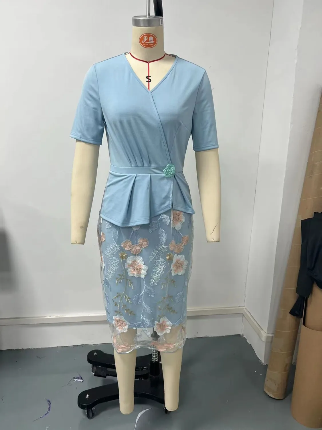 Women Clothinglace Patchwork Bodycon Dress 5 Women Clothinglace Patchwork Bodycon Dress - Image 5