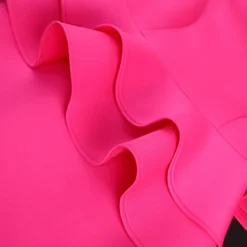 Fake Two Piece Style Cocktail Party Ruffled High Waist Bodycon Dress -Deals Toggenix Store 393723df539f4d65