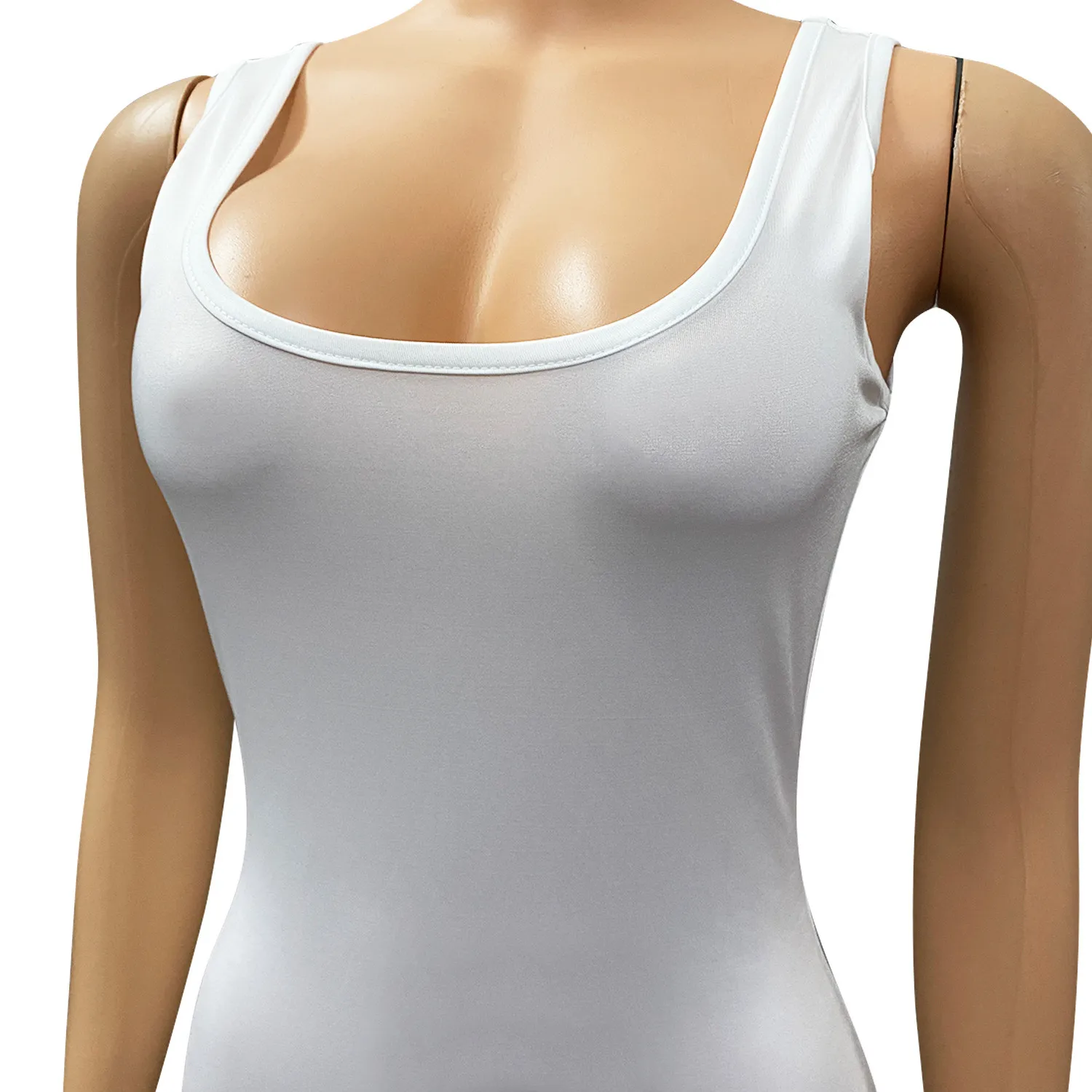 Summer Women's Sexy Tight Fitting Sleeveless Round Neck Dress 12 Summer Women's Sexy Tight Fitting Sleeveless Round Neck Dress - Image 12