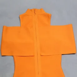 Fashion High Cutout Off Shoulder Slit Evening Dress Long Dress Autumn Bandage Dress -Deals Toggenix Store 44100cb10621b58e