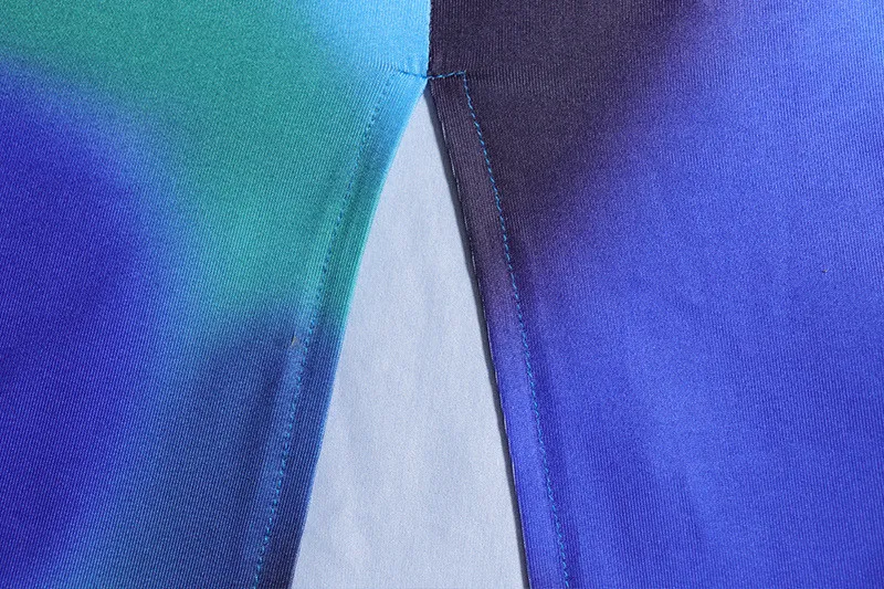 Women Printed Sleeveless Vest Top And Slit Skirt Two-piece Set 15 Women Printed Sleeveless Vest Top And Slit Skirt Two-piece Set - Image 15