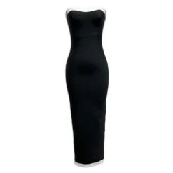 Simple Fashion Strapless Long Bandage Evening Dress -Deals Toggenix Store 45d8025520ca3cdb