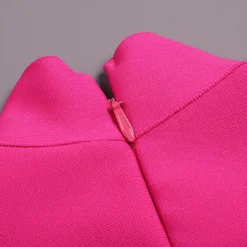 High-End Long Sleeve Cutout Multi-layer Pleated Fashion Sexy Tight Fitting Bodycon Bandage Dress -Deals Toggenix Store 45dbfa8b592119ce