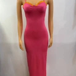 Women Summer Solid Sexy Suspender Backless Slit Bodycon Dress 29 Women Summer Solid Sexy Suspender Backless Slit Bodycon Dress -Deals Toggenix Store 461144f0139829b7