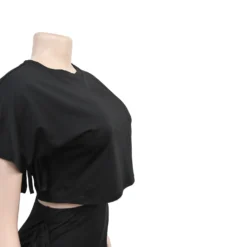 Women Solid Tassel Round Neck Short Sleeve Top And Long Dress Two-Piece Set 26 Women Solid Tassel Round Neck Short Sleeve Top And Long Dress Two-Piece Set -Deals Toggenix Store 4735d3b448cb937b