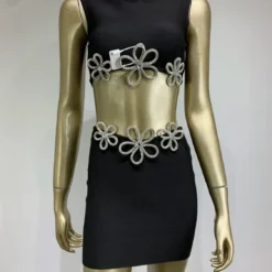 Women Sexy Embroidered Top And Bandage Skirt Two-piece Set -Deals Toggenix Store 48d254d30d23fcd1