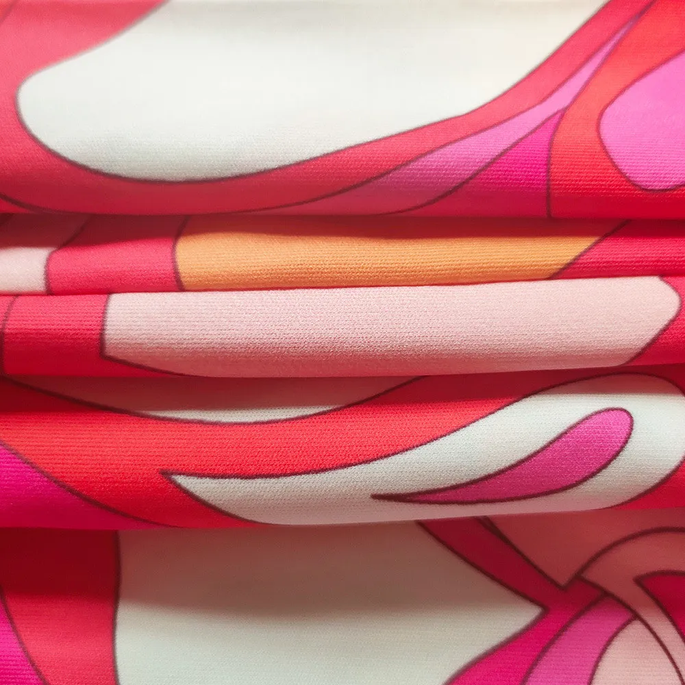 Summer Women's Chic Elegant Fashion Print Bodycon Dress 4 Summer Women's Chic Elegant Fashion Print Bodycon Dress - Image 4