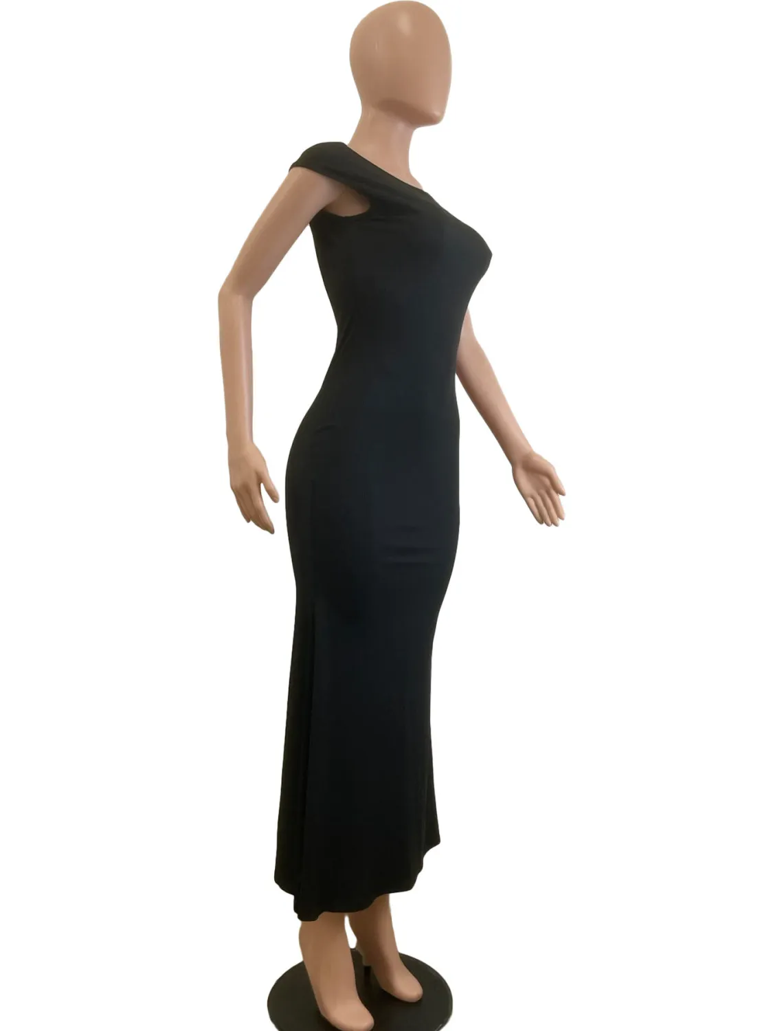 Women's Spring And Autumn Fashion Sexy Hollow Low Back Slim Bodycon Dress 4 Women's Spring And Autumn Fashion Sexy Hollow Low Back Slim Bodycon Dress - Image 4