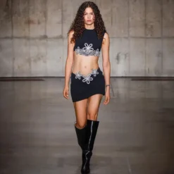 Women Sexy Embroidered Top And Bandage Skirt Two-piece Set -Deals Toggenix Store 4d23a5ff7b8b0f07