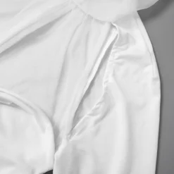 Women's Summer Solid Color Patchwork Mesh Round Neck Long Sleeve Slim Fit Pleated Short Dress 17 Women's Summer Solid Color Patchwork Mesh Round Neck Long Sleeve Slim Fit Pleated Short Dress -Deals Toggenix Store 53cd5ac14df489f0