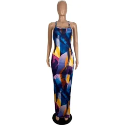 Summer Women Suspender Print Dress 24 Summer Women Suspender Print Dress -Deals Toggenix Store 564f3ccf8a028b13