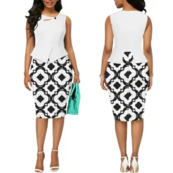 Sexy Fashion Digital Print Sleeveless Women's Dress -Deals Toggenix Store 5ca29f1db06c0f86