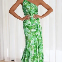 Summer Fashion Chic Slash Shoulder Sling Mermaid Print Dress -Deals Toggenix Store 61351912b393c06a