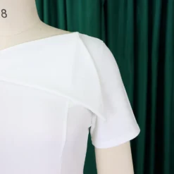 Women's Chic Tonle Fashion Slash Shoulder Dress -Deals Toggenix Store 67fe77a6841590a5