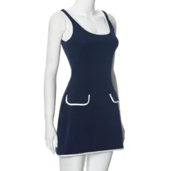 Women's Summer Comfortable Square Neck Sleeveless High Waist Short Dress 26 Women's Summer Comfortable Square Neck Sleeveless High Waist Short Dress -Deals Toggenix Store 68572dd4e0bf3eba