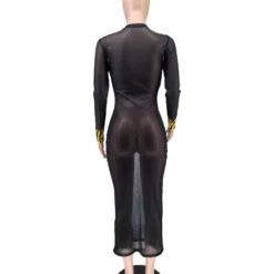 Women Casual Tiger Print Mesh Dress -Deals Toggenix Store 6bda60e5214b71b1