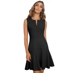 Summer Women's Elegant Sleeveless Career Mid Waist Dress 13 Summer Women's Elegant Sleeveless Career Mid Waist Dress -Deals Toggenix Store 6deed7dc4d47f83a