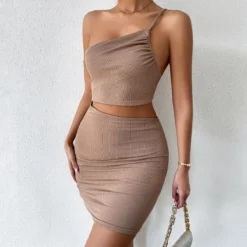 Women Summer Cut Out One Shoulder Bodycon Dress -Deals Toggenix Store 7316bdc6cfaecbf8