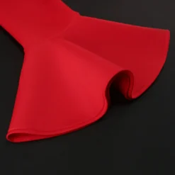 Round Neck See-Through Beaded Flare Sleeve Sexy Peplum Dress -Deals Toggenix Store 749d0c0a8c601ad5