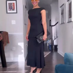 Women's Spring And Autumn Fashion Sexy Hollow Low Back Slim Bodycon Dress 34 Women's Spring And Autumn Fashion Sexy Hollow Low Back Slim Bodycon Dress -Deals Toggenix Store 76449009eed1b753