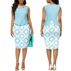 Sexy Fashion Digital Print Sleeveless Women's Dress -Deals Toggenix Store 76875c547ec98eae